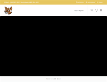 Tablet Screenshot of foxcigarbar.com
